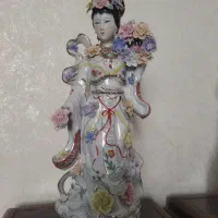 دو عددمجسمه چینی آنتیک