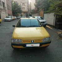 تاکسی پژو زرد گردشی