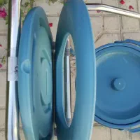 صندلی چرخ دار حمام و فرنگی تاشو|پزشکی|لار, |دیوار