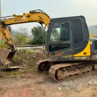 بیل میکانیکی کندن تخریب خاک ریزی