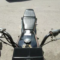 دو عدد موتور یکی مزایده یکی پلاک دار