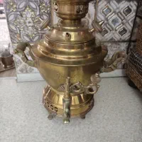 سماور برنز زغالی