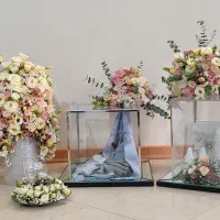 دسته گل عروس ماشین عروس|خدمات پذیرایی، مراسم|اصفهان, سپاهان‌شهر|دیوار