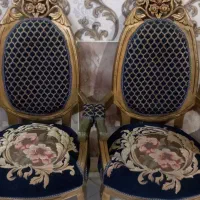 مبل ۹نفره تمیزسالم همراه باجلومبلی نونو