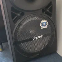 اسپیکر geepas ار جی بی دار همراه با میکروفن