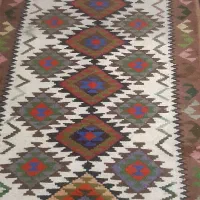 مشق نقش ،گلیم دستباف|فرش|رشت, بازار|دیوار