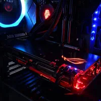 کیس کامپیوتر گیمینگ و رندر در حد