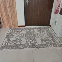 یک عدد قالیچه کرم وطوسی رنگ فانتزی|فرش|تهران, فلاح|دیوار