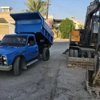 نیسان کمپرسی نخاله ماسه شن سیمان|خدمات حمل و نقل|بهبهان, |دیوار
