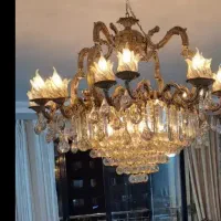 لوستر برنجی شکیل