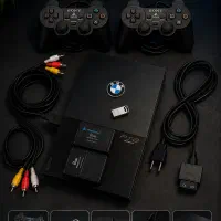 ps2 همراه با ۲ دسته+فلش ۱۶ گیگ+۲ مموری و سی دی خور