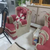 یک دست مبل 7نفره .پارچه ترک  جهت فروش|مبلمان خانگی و میز عسلی|شیراز, مسلم|دیوار