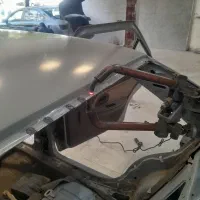 تعویض قطعات بدنه(پوسته سقف) دستگاه نقطه جوش خارجی