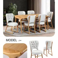 غذاخوری چوب راش|میز و صندلی غذاخوری|اهواز, نادری|دیوار