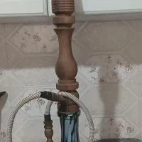 قلیون تنه چوبی