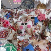 عروسک بافت|اسباب‌‌بازی|خوانسار, |دیوار