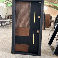 درب ضدسرقت گردویی کد ۶۹۷۶۷ کاله|مصالح و تجهیزات ساختمان|رامسر, |دیوار