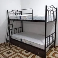 تخت دو طبقه تمام فلز و تمام ام دی اف و چوبی فلزی|تخت و سرویس خواب|تهران, نعمت‌آباد|دیوار