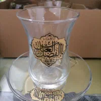 استکان نعلبکی قندون، قوری طلاکوبی عمده|ظروف سرو و پذیرایی|ماهان, |دیوار