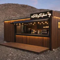 فروش کانکس با درب برقی ۱۲متری