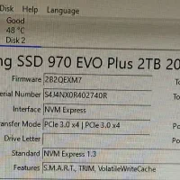 هارد 2 ترا ssd nvme m2 970 evo plus سامسونگ|قطعات و لوازم جانبی رایانه|تهران, سلسبیل شمالی|دیوار