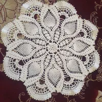 رومیزی قلاببافی
