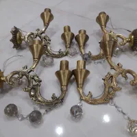 لوستر دیواری دیوارکوب دیوار کوب برنز