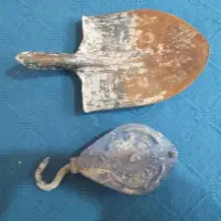 فروش یک عدد بیل وقرقره دستی بزرگ درحدنو
