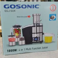 اقساطی/آبمیوه گیری 4 کاره گاسونیک 504+گارانتی|آبمیوهگیر و آبمرکباتگیر|مشهد, زیبا شهر|دیوار