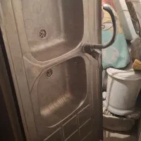 سینک همراه شیر|لوازم سرویس بهداشتی|مشکیندشت, |دیوار