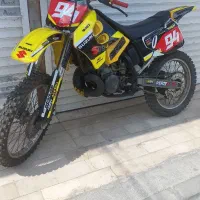 موتورکراس سوزوکی۲۵۰دوزمانه بشرط کروم