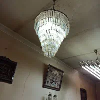 فروش چند عدد لوستر، تابلو فرش دستباف، گلدان|لوستر و چراغ آویز|تهران, جوادیه|دیوار