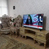 مبل سلطنتی با میز غذا خوری ومیز تلویزیون|مبلمان خانگی و میز عسلی|کرمانشاه, |دیوار