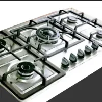 اجاق گاز کدGW303 سفید مشکی استیل|اجاق گاز و لوازم برقی پخت‌وپز|تهران, امین حضور|دیوار