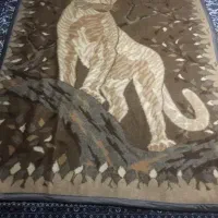 تشک یک نفره و پتو پلنگی|رختخواب، بالش، پتو|همدان, |دیوار