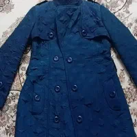 کاپشن و پالتو مخمل رویه شمعی سایز۴۰