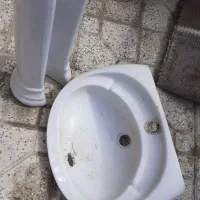 کاسه تولد روشویی و پایه اش