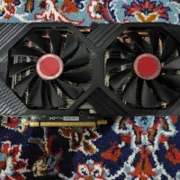 گرافیک rx580 سری OC PLUS پلمپ در حد آک