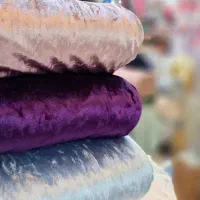 پارچه مخمل اینه ای و ساده اف خورده زیر قیمت