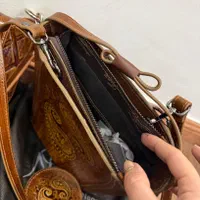 دو عدد کیف تمام چرم نو دست دوز برند چرم نگار|کیف، کفش، کمربند|تهران, نیروی هوایی (پیروزی)|دیوار