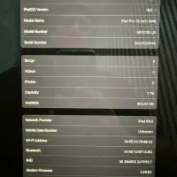 آیپد پرو ۱۳ اینچ ۱ترا باطری۱۰۰|تبلت|تهران, جمهوری|دیوار