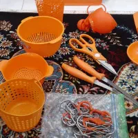 ست ظروف و وسایل دورسینک آشپزخانه