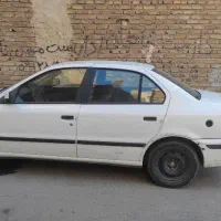 ماشین سمند سفیدLX EF7|خودرو سواری و وانت|مشکین‌دشت, |دیوار