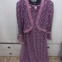 لباس مجلسی  گیپور کارشده