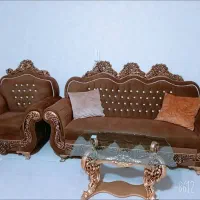 مبل عربی اصلی شزلون ۸نفره|مبلمان خانگی و میز عسلی|شیراز, ریاستی|دیوار