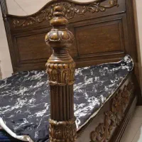 تخت دونفره چوبی|تخت و سرویس خواب|اصفهان, جلالیه|دیوار