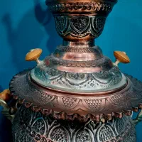 ست سماور مسی (معاوضه کالا به کالا)عضو کانالشو|کلکسیون اشیاء عتیقه|قم, شهید رجایی|دیوار