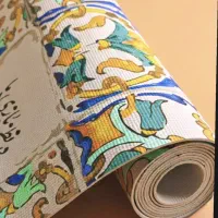 دیوار پوش فومی رولی ریوال و فوم پشت چسب دار