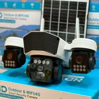 دوربین مداربسته ۳ لنز سیم کارتی سولار