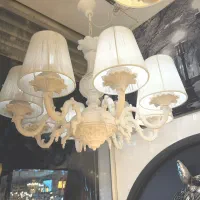 لوستر ۸ شاخه آلومینیومی